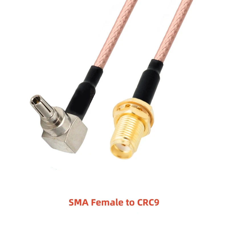 15cm 6" SMA Stecker-Buchse auf FAKRA C TS9 CRC9 BNC Q9 RG316 RF-Koaxialkabel-Konverter-Kabeladapter für Autoradio 4G-Router – Detail 9