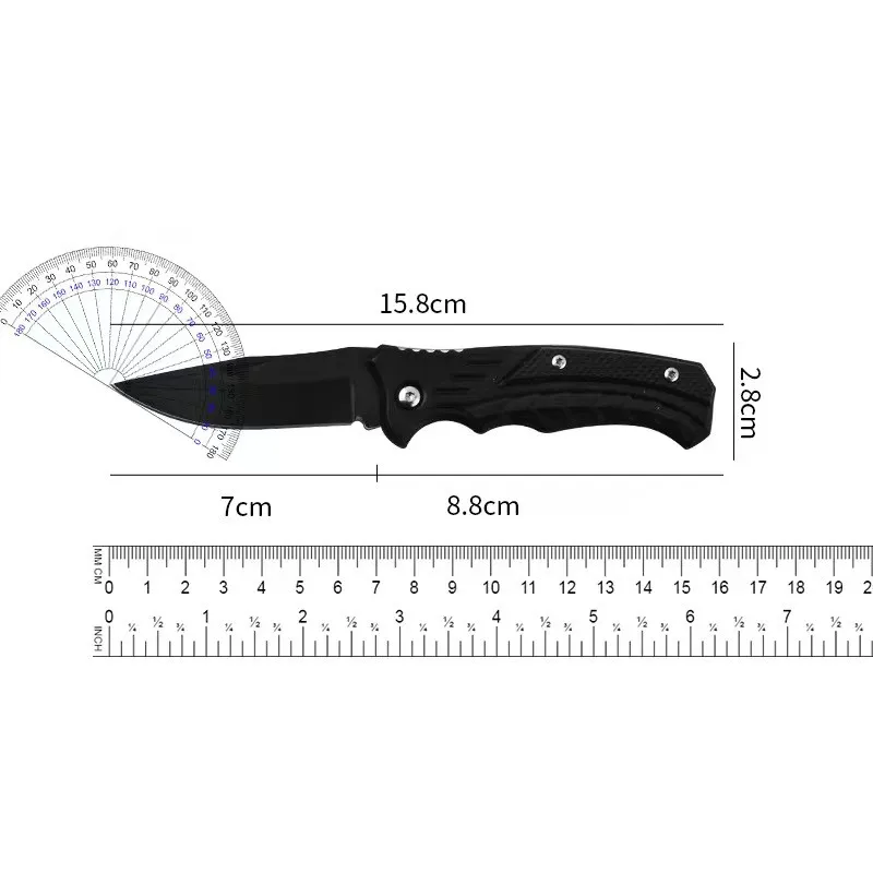 Outdoor Carry Multifunctional Knife Mini Pocket Knife Portable Defense Folding Pocket Knife Fruit Knife Sharp