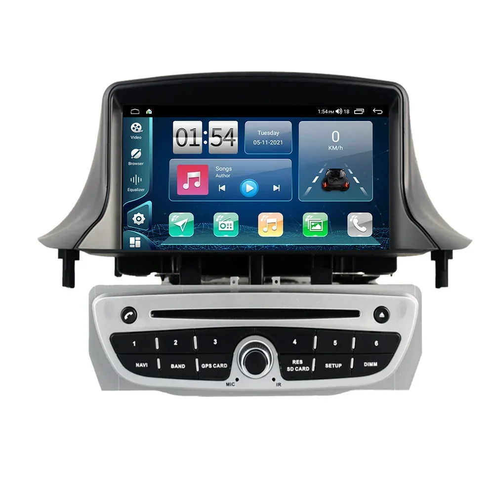 2025 Android14.0 راديو السيارة لرينو ميجان 2 2002 - 2009 مشغل فيديو الوسائط المتعددة نظام تحديد المواقع اللاسلكي Carplay السيارات DSP ستيريو DVD #1