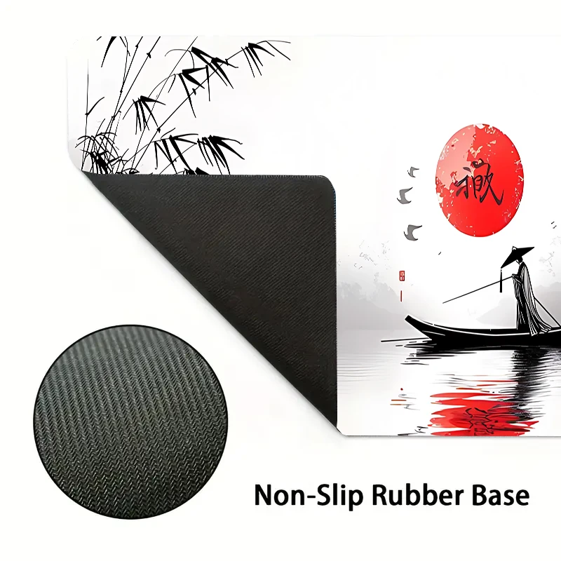 Mouse pads com pintura a tinta xxl, faça você mesmo, teclado de computador para jogos, pc, acessórios de mesa, acessórios de jogos sem fim, borracha antiderrapante