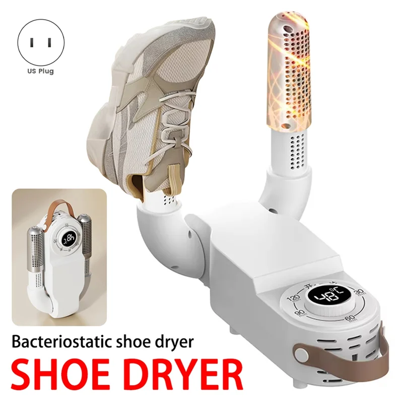 

Shoe Dryer Intelligent Timer Adjustable Dryer Quick Drying Deodorizing Shoe Dryer Household Shoe Warmer Heater