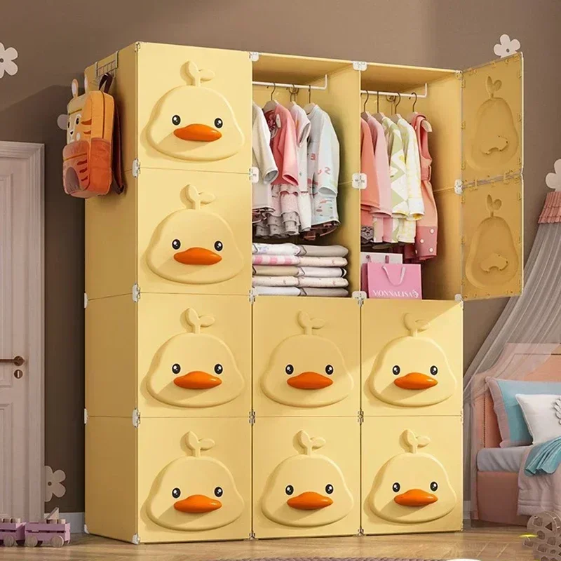 Kids Organizer Wardrobe Bedroom Portable Clothes Simple  Closet Minimalist Space Saving Ropero Salon Furniture