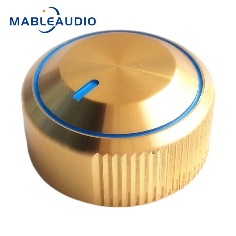 1 Stück 30x16mm Potentiometer knopf aus Aluminium legierung mit festem Volumen Hifi-Audio verstärker – Detail 3