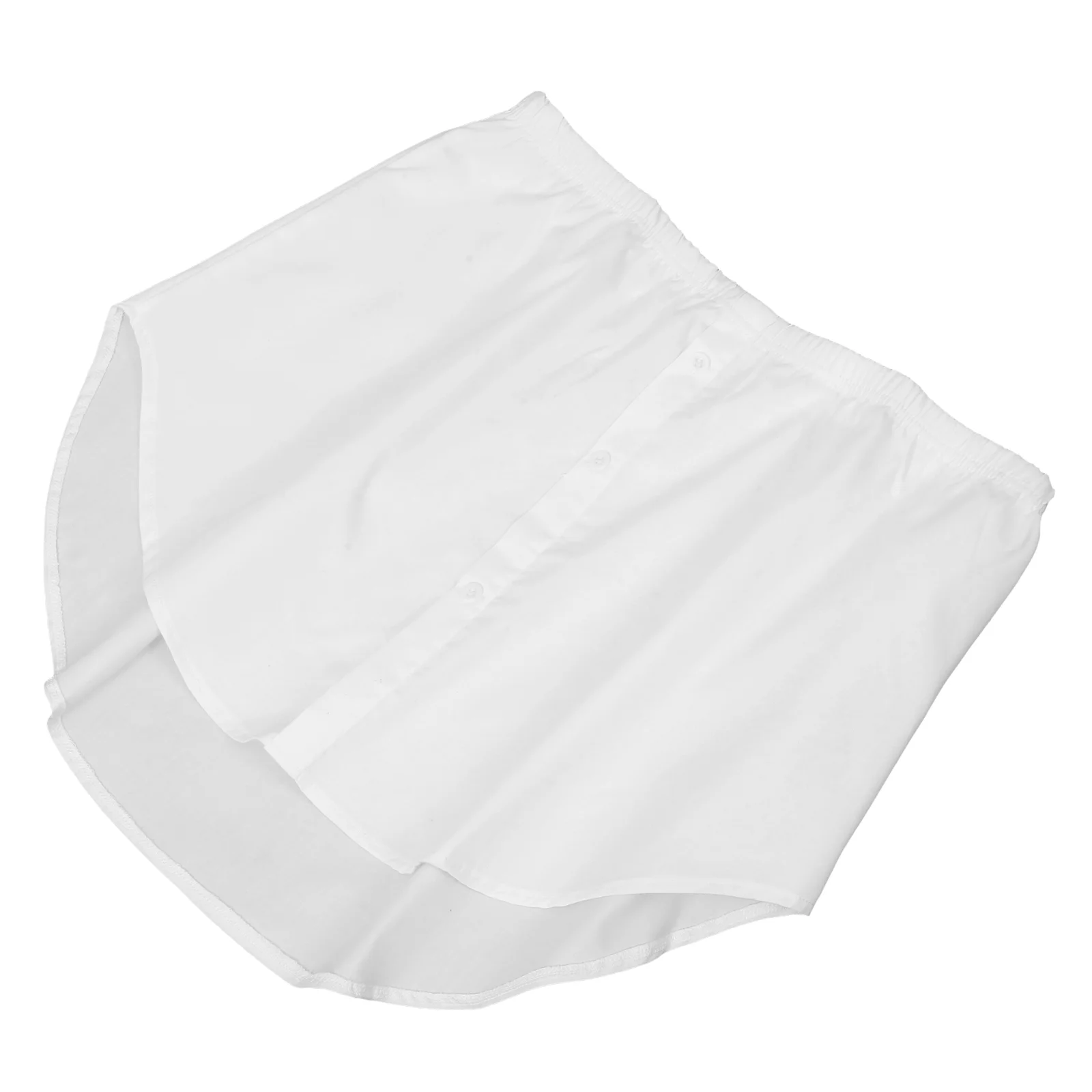 Fake Skirt Hem Slip for Women Versatile Girl Mini Skirts All-match Costume Decoration Clothes