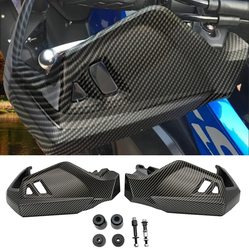 Carbon Hand Protection Wind Shield Hand Guard For Suzuki V-Storm DL250 Carbon Handguard DL 250 V Strom 250 2017-2024 2023