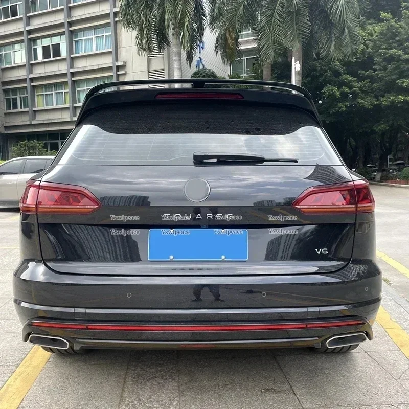 For Volkswagen VW Touareg Spoiler 2019-2022 High Quality ABS Plastic Rear Roof Spoiler Trunk Wing Body Kit Accessories