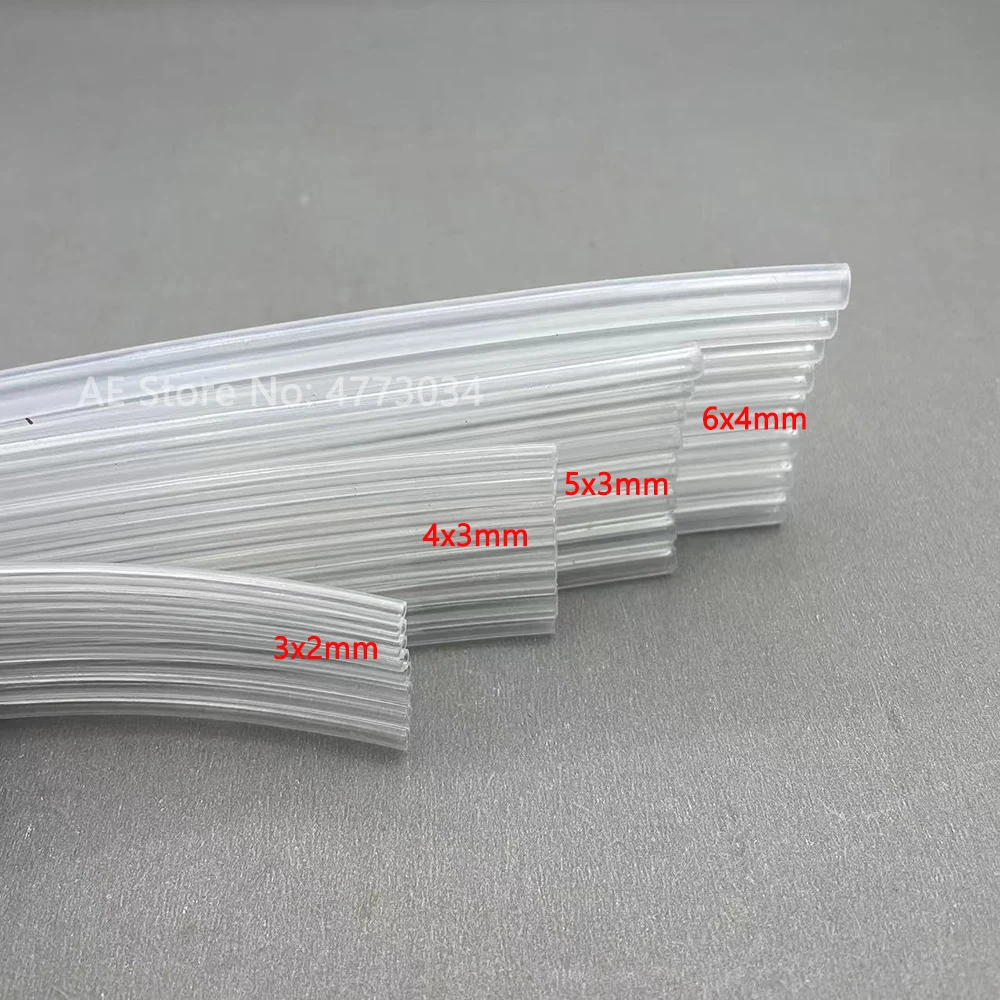 5M 8 linii ośmiokierunkowa przezroczysta rurka z atramentem do wielkoformatowej drukarki atramentowej z rozpuszczalnikiem wodnym wąż z atramentem 3 * 2 mm 4 * 3 mm 5 * 3 mm 6 * 4 mm