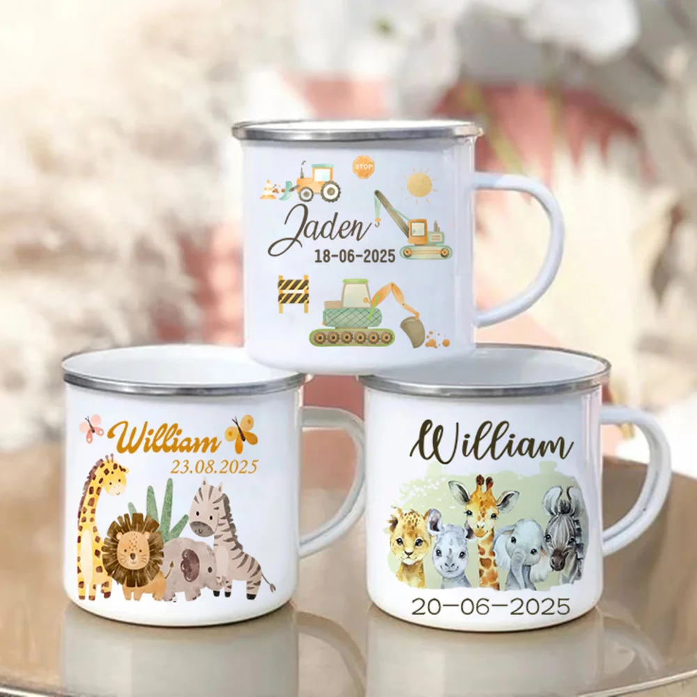 

Personalized Kids Hot Cocoa Mug, Custom Name Birthday cup for Kids, Birthday Gift for Boys Girls,Christmas Mug, Custom text cup