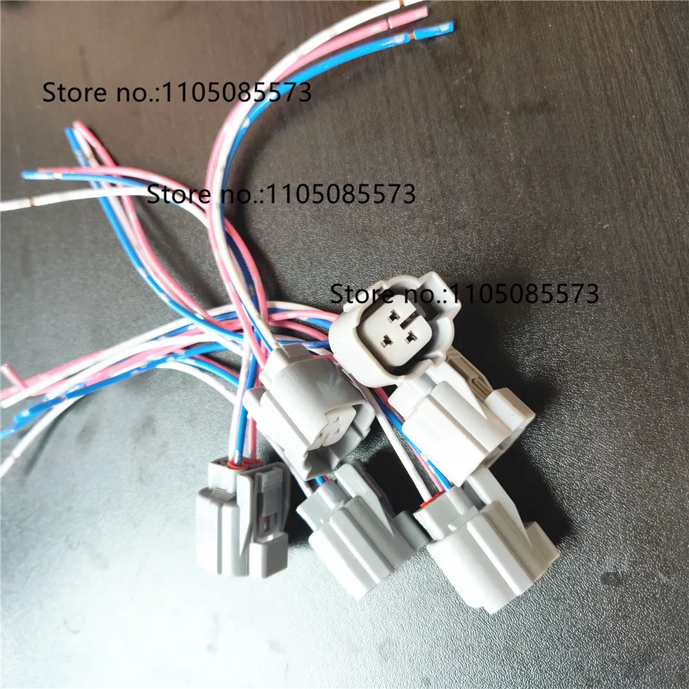 5pcs Excavator distributor hydraulic pump high and low pressure sensor plug