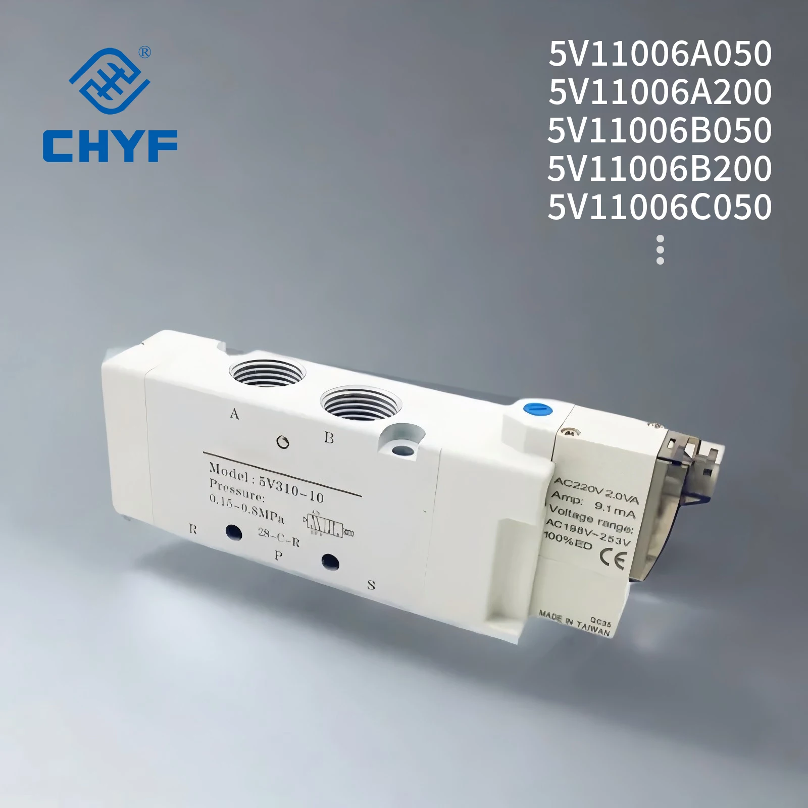 

Airtac-type 5V Series High Precision Solenoid Valve for Pneumatic Automation Equipment