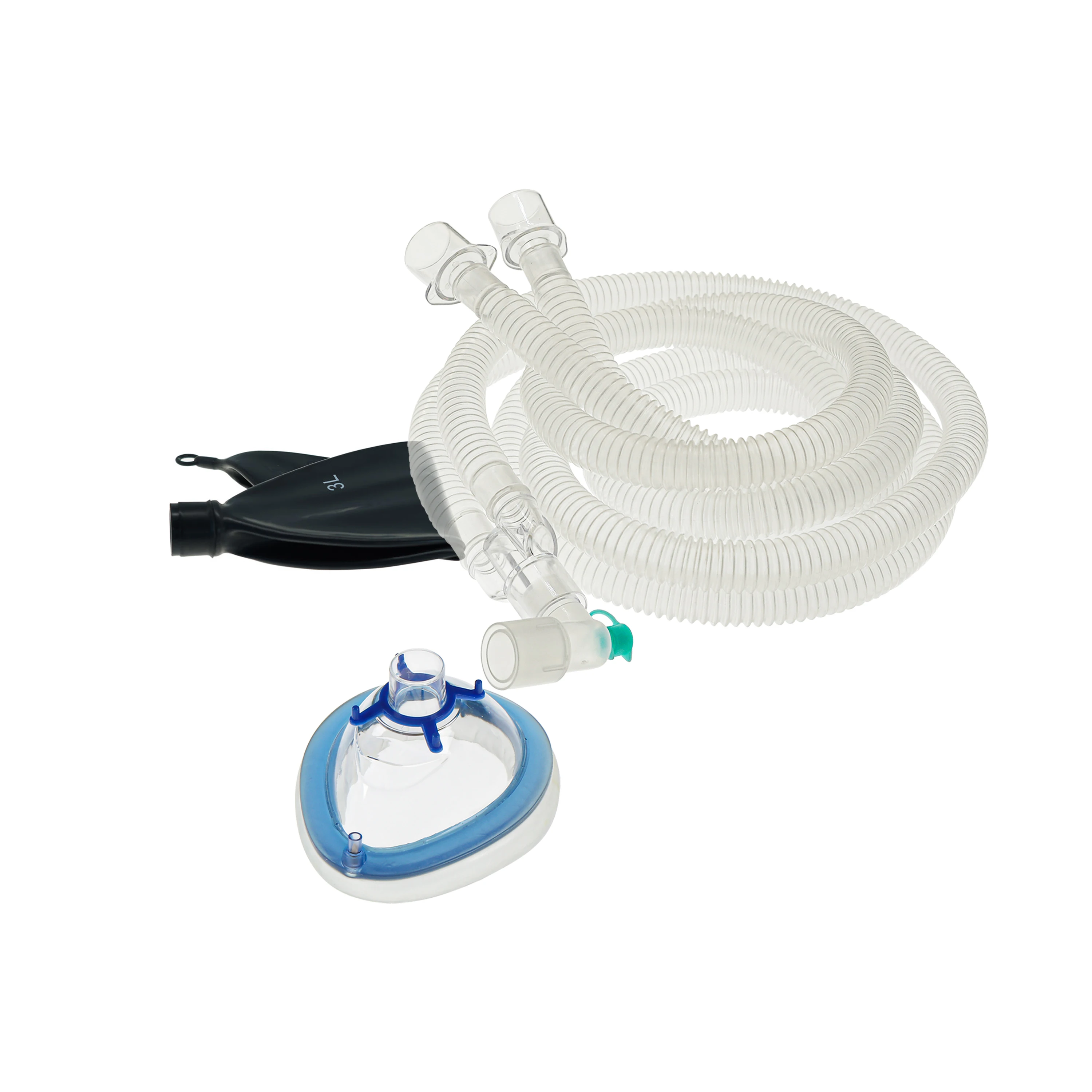 

Presdts Disposable Anesthesia Breathing Circuit Set Veterinary Latex Breathing Bag Breathing Circuit With PVC Anesthesia Mask