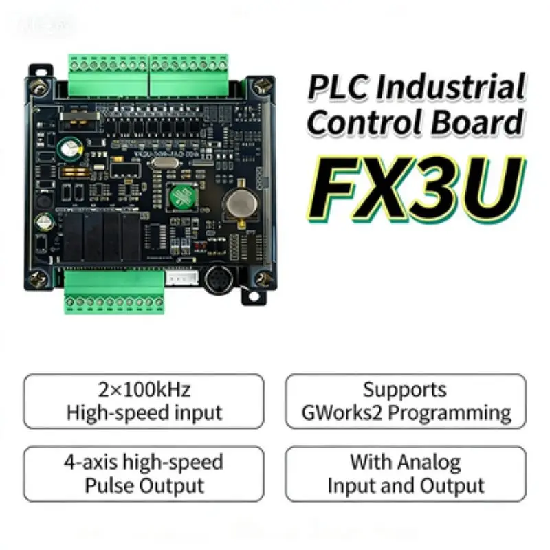 

H: YK3U-85H-2AD-2DACommunication ports: 1×RS422 + 1×TTL + 1×RS485Input: 45 pointOutput: 40 points (8-axis)s