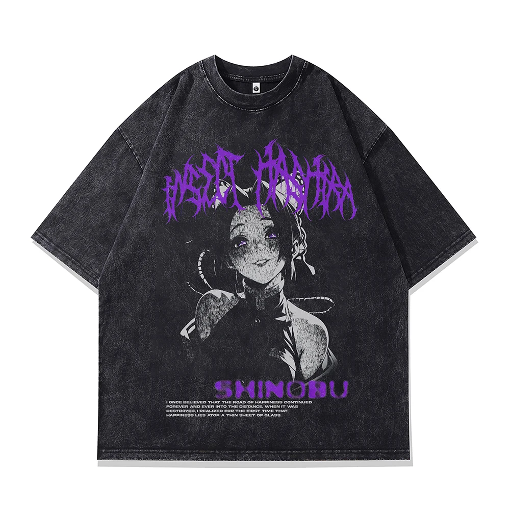 

Jujutsu Kaisen Anime Print Oversized T-shirt Women's Men's Cartoon Graphic T Shirts Gothic Cotton Short Sleeve Vintage Tops Tee