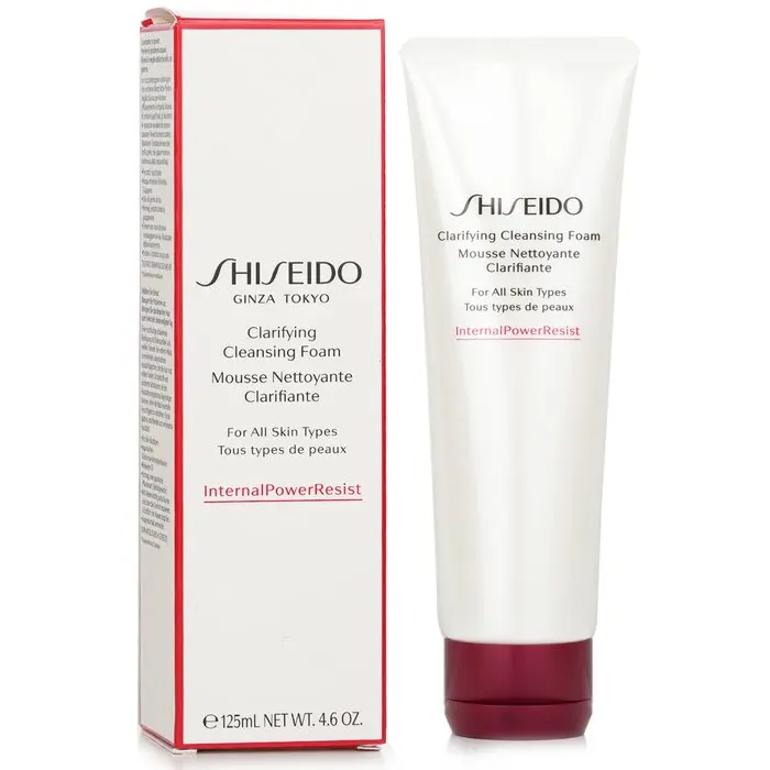 SHISEIDO Defend Beauty Clarifying Cleansing Foam 125ml, Original Japanese Skin Care, Beauty Health Care