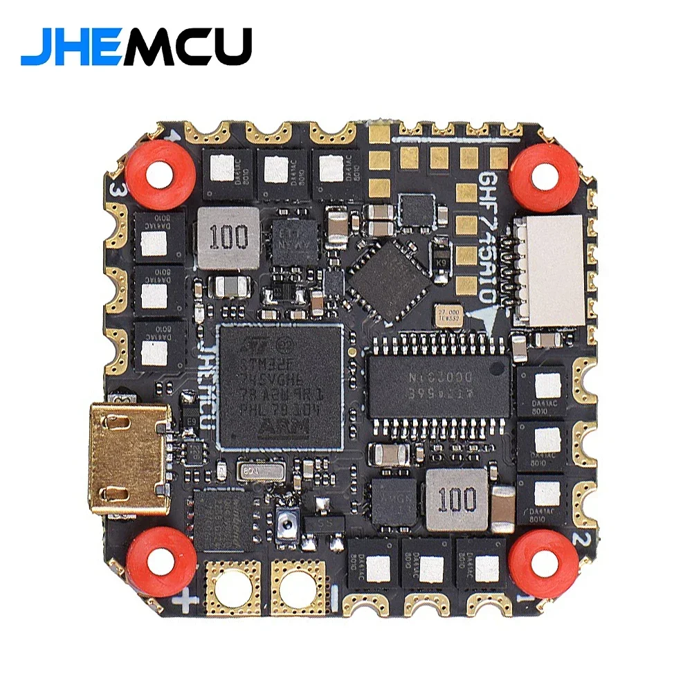 TOPesJHEMCU GHF745AIO MPU6000 F745 Flight Controller BLHELI32 G071 40A / 50A 4in1 ESC 25.5X25.5mm 3-6S For FPV Freestyle Drone