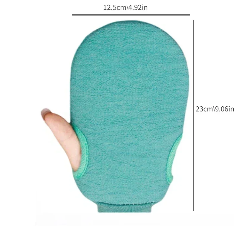 New 1PC Bath for Peeling Exfoliating Body Scrubber Glove Wash Mitt Rub Dead Skin Gloves for Shower Back Scrubber SPA Washcloth