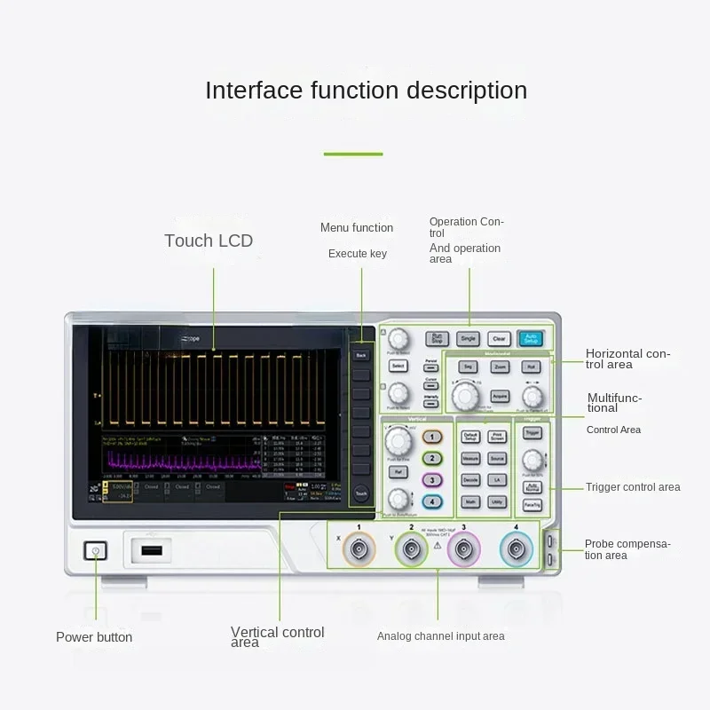 

100M Four-Channel Signal Generator Zds1104 Digital Storage Oscilloscope