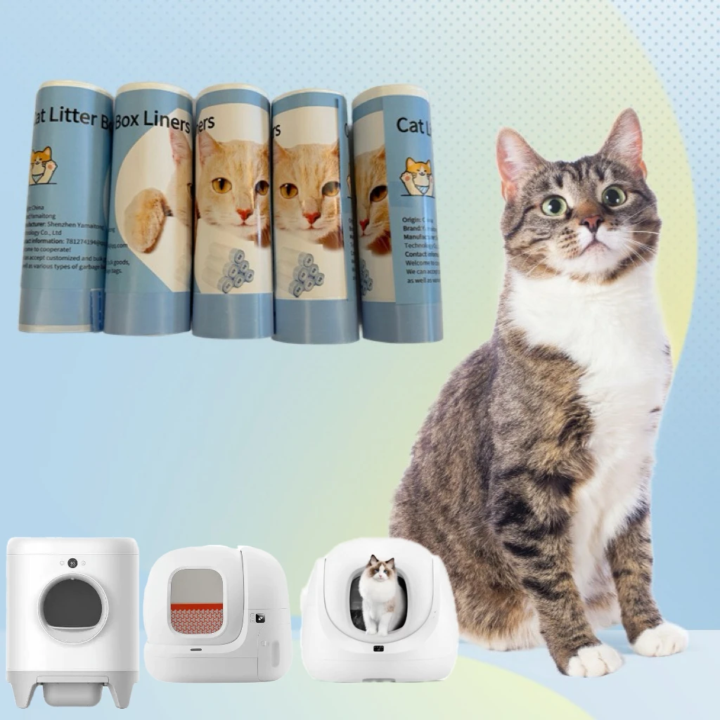 Top-Quality Housebreaking Liners for Petkit Pura X Max or Max2 Self Cleaning Cat Litter Boxes Poop Bags for Cats Toilet