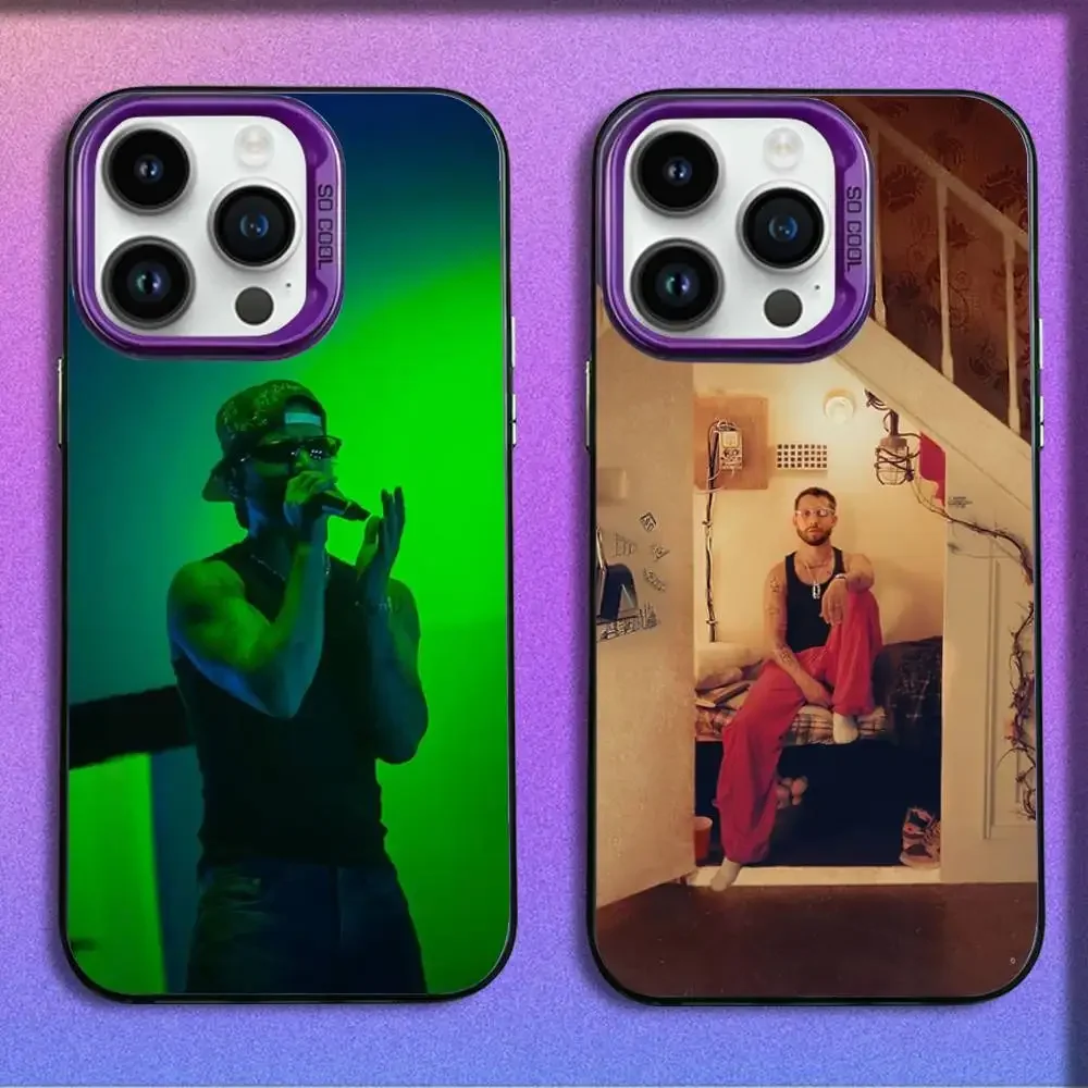 

Singer Lo Mismo de Siempre M-Mora Phone Case For iPhone 17,16,15,14,13,12,11,Pro,Max,Plus,E,SE4,Air,Mini Purple IMD Box
