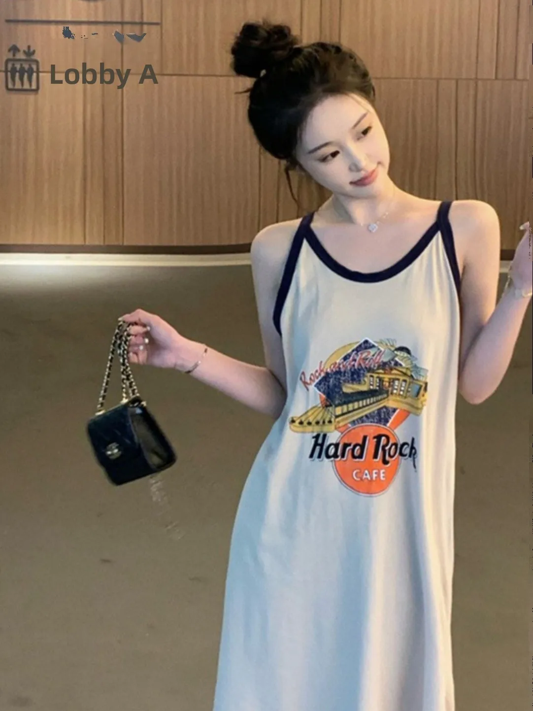 กระโปรงทรงเอผ้าฝ้ายสำหรับหญิงตั้งครรภ์  แบบลำลอง  ทรงวี  ดีไซน์เว้า  ไม่สมมาตร  สำหรับฤดูร้อน