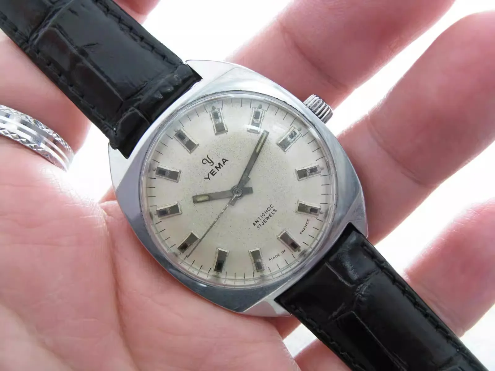 1970s（Discontinued）French YEMA hand-rolled old mechanical watch 140