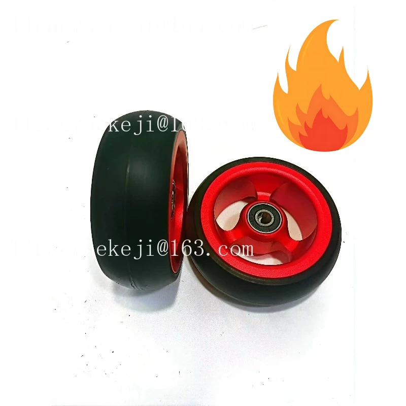 aluminum-alloy-wheelchair-wheel-front-fork-universal-front-caster-with-3-4-5-x14-style-rubber-tire-high-speed
