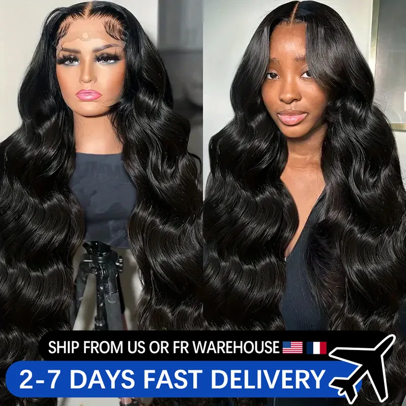 

34 Inch Body Wave Transparent 13x6 Hd Human Hair lace Frontal Wig Remy Raw 13x4 Lace Front Wig For Women Brazilian Closure Wig
