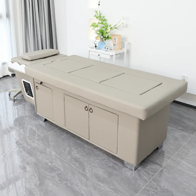 

Moxibustion hair treatment shampoo bed Barber shop special water circulation beauty salon Hair salon Thai style with fumigation