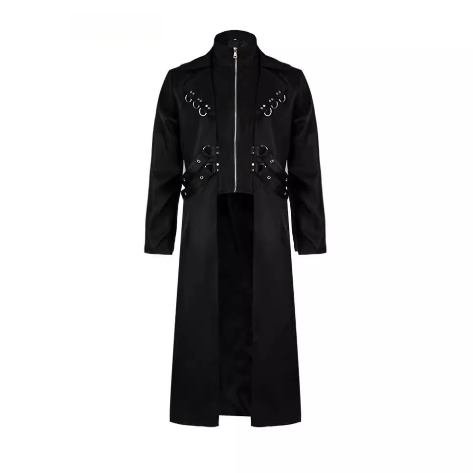 

Лидер продаж, Хэллоуин, средневековый Ренессанс, панк-джат, костюм для выступлений, винтажный готический длинный доктор, женская этническая сценическая одежда