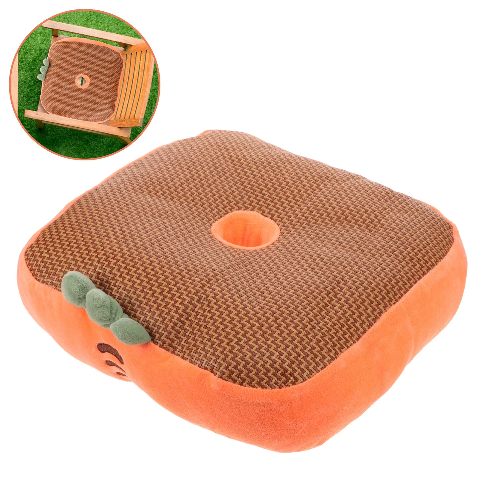 وسادة كرسي الجزر مريحة غير قابلة للانزلاق لكرسي المكتب وسادة مقعد السيارة لدعم مريح