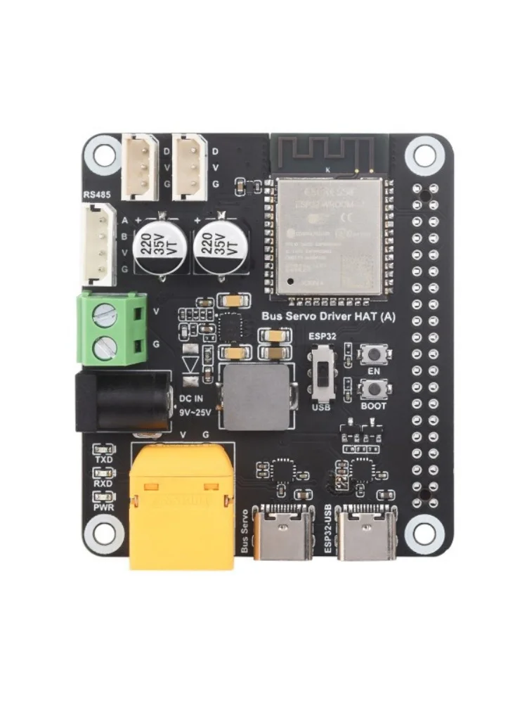 หมวกคนขับเซอร์โวบัสแบบอนุกรมรวม ESP32และวงจรควบคุมเซอร์โวเหมาะสำหรับบัสเซอร์โวแบบอนุกรมรุ่น st/rsbl