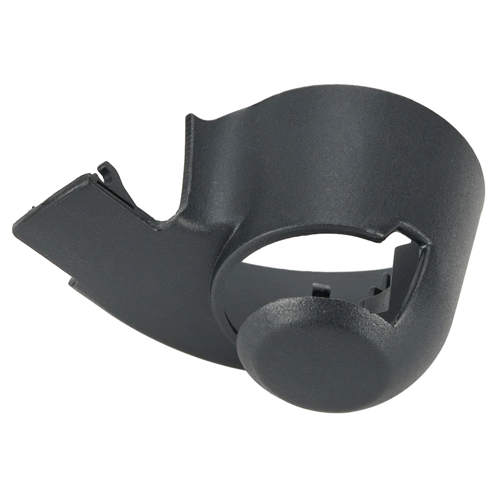 

None Rear Wiper Wiper Rocker Cover 7L5862531 Rear Wiper Wiper Blades Cover Black Plastic Plug-and-play Practical