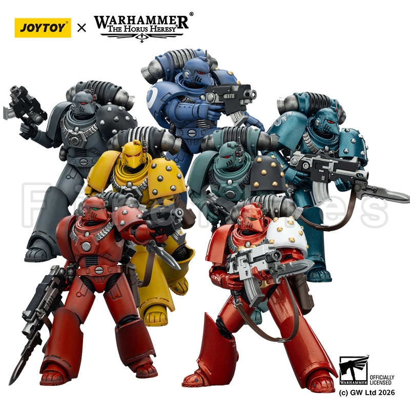 Figura de Ação JOYTOY 1/18 The Horus Heresy MKVI Legionário Tático Brinquedo de Anime