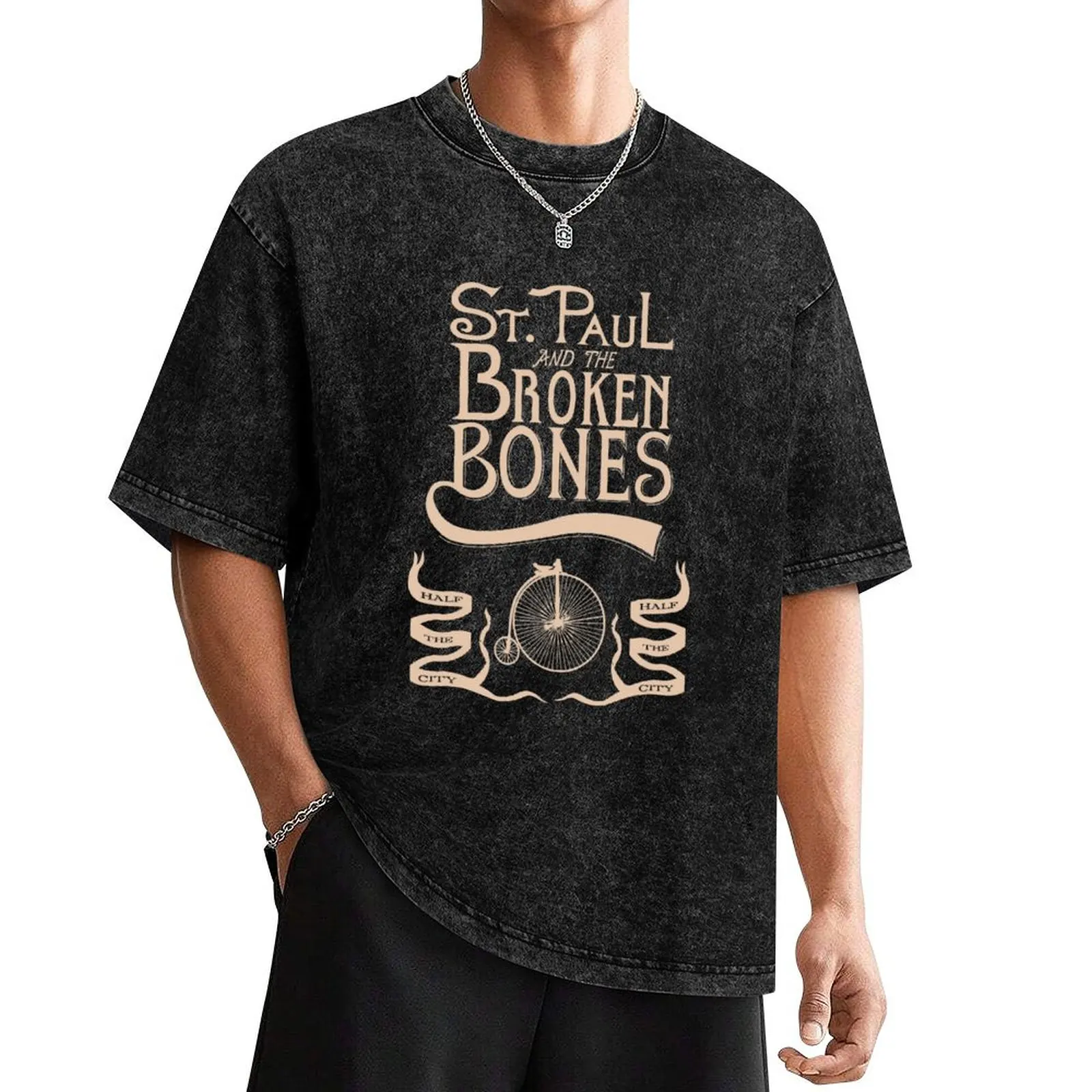 

St. Paul and The Broken Bones Half The City T-Shirt designer shirts baggy shirts quick-drying fruit of the loom mens t shirts