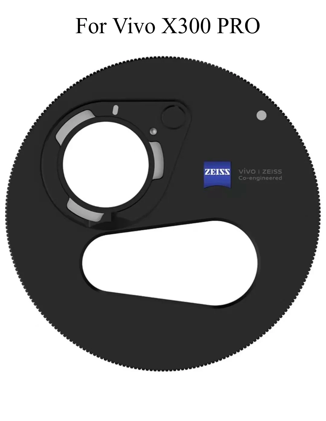 

Oringinal Vivo X300 Pro Zeiss 2.35x Long Focus Telephoto Lens Transfer Ring Black Version Mobile Phone Photography Accessory