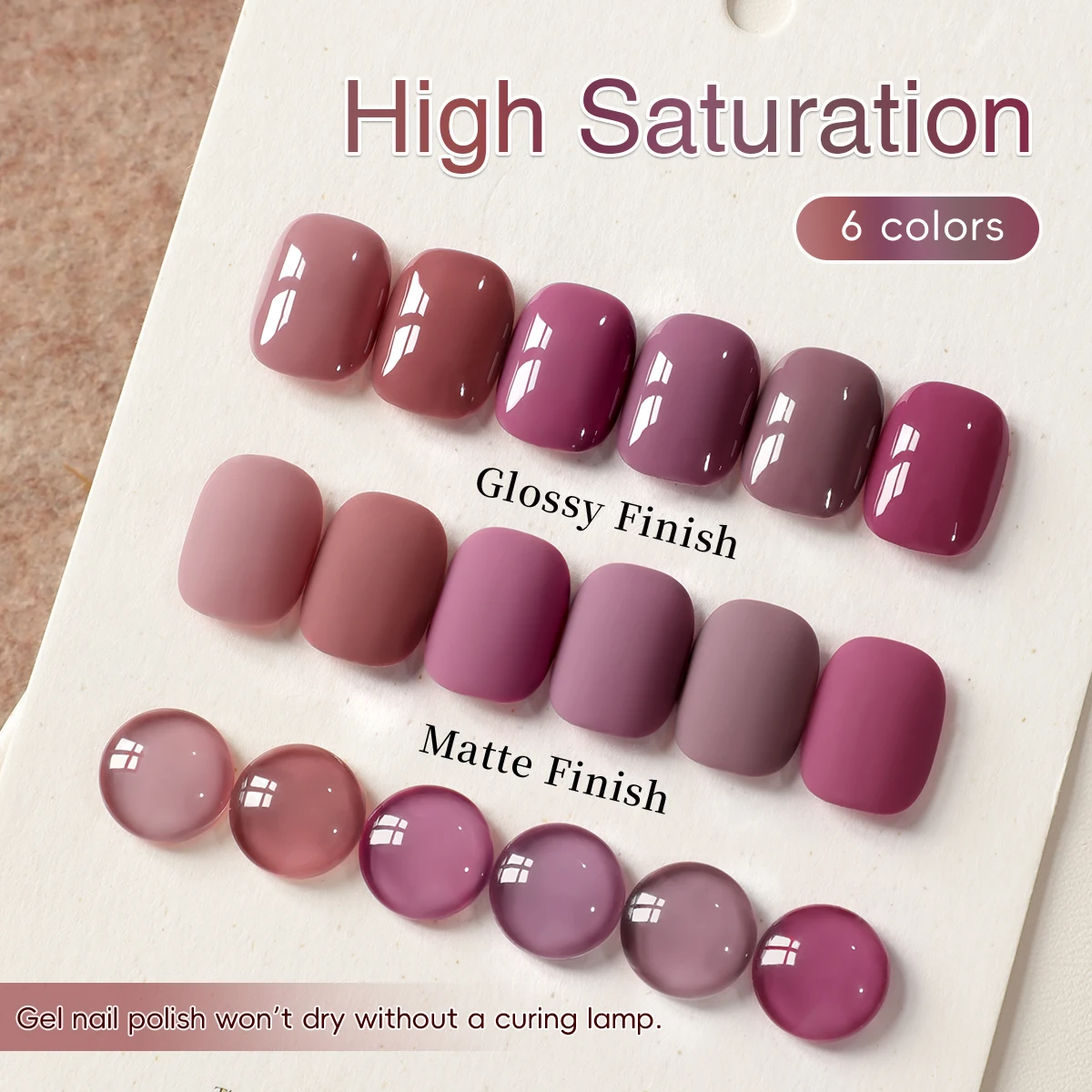 XEIJAYI botella romana camafeo rosa 6 uds-Juego de manicura diseño de Arte de uñas regalos de salón para mujeres remojar UV LED Gel de uñas