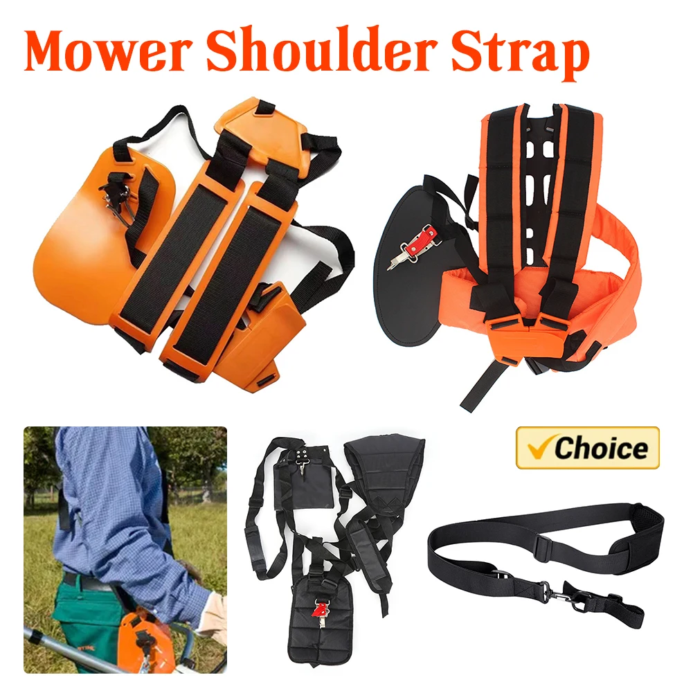 

Garden Pruner Strimmer Padded Belt Comfortable Trimmer Shoulder Strap Labor Saving Increase Safety for Brush Cutter Trimmer