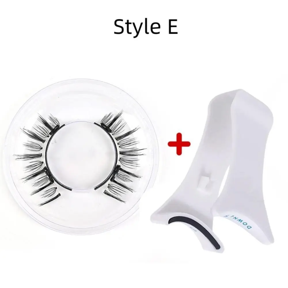 Long Lasting Natural Magnetic Eyelashes Glue-free Simulation False Eyelashes Reusable Waterproof Manga Lashes Make Up