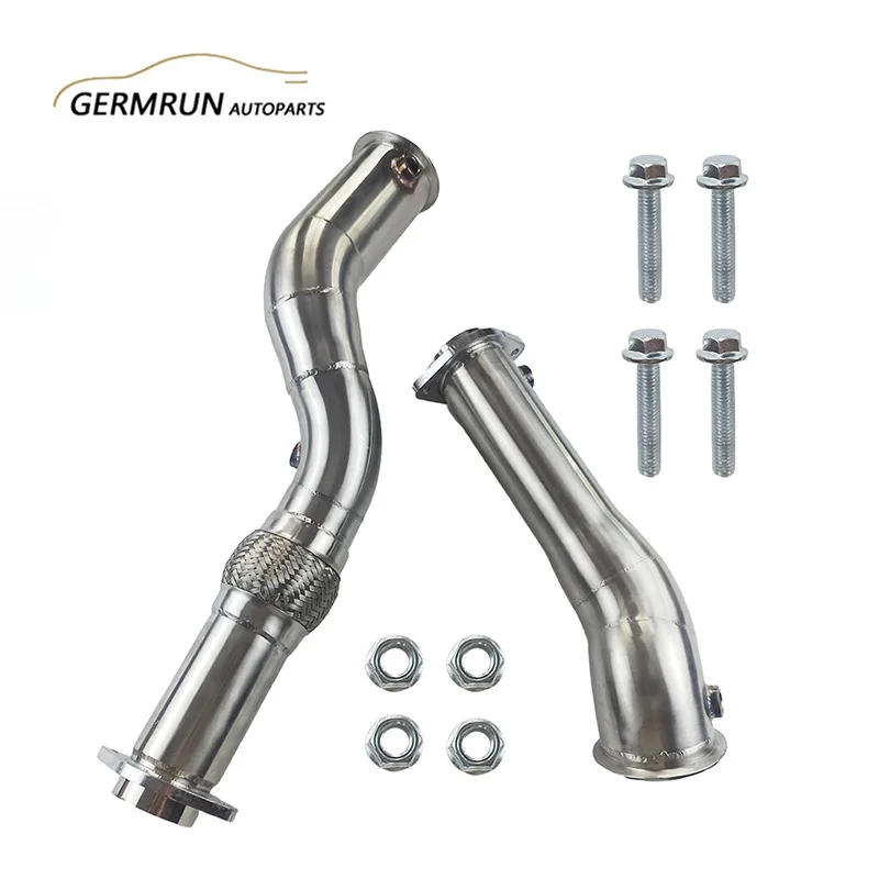 

Exhaust Header for BMW M3 G80 M4 G82 M2 G87 S58 3.0T Tuning Exhaust-pipe Downpipe Pipe Diameter From 3.5inches to 3inches