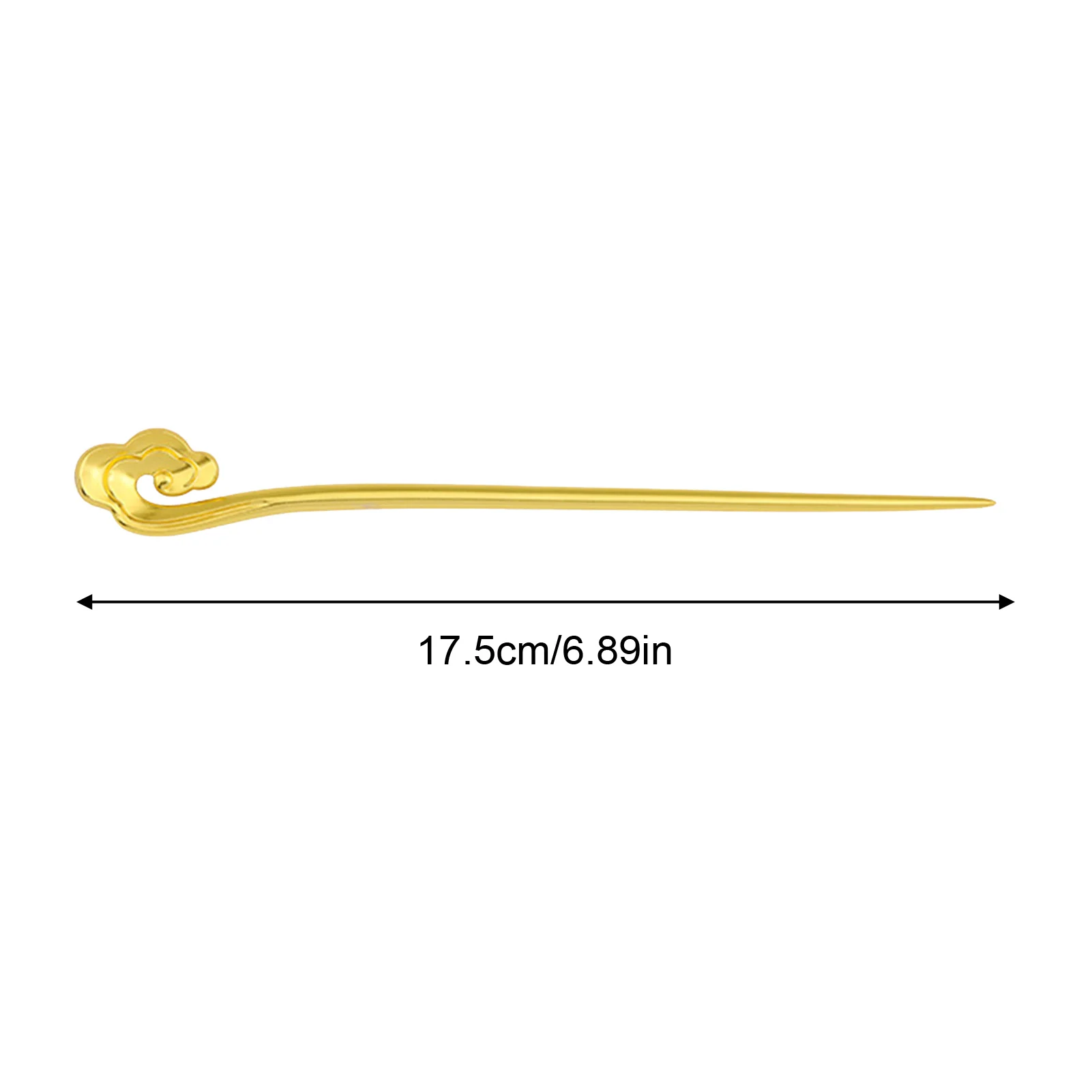 

Long Straight Metal Hairpin Daily Wear Versatile Hairpin Metal Hair Sticks for Women Girls and Hairdressing Salon HSJ88