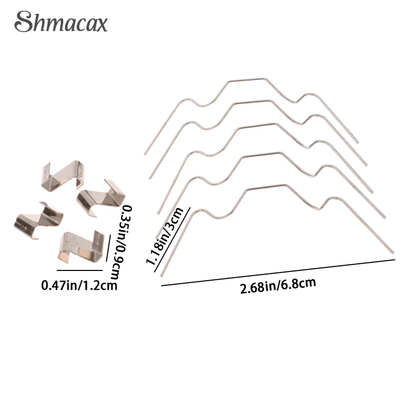 스테인리스강 글레이징 클립, 유리 고정 클램프, 정원 온실 예비 부품, 유리 프레임 고정 클램프, W/Z, 25 개