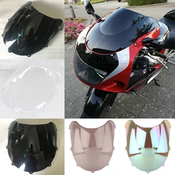Windshield For 1996 1997 1998 1999 Suzuki GSXR600 GSXR750 Windscreen Double Bubble GSXR 600 750 R SRAD Black Iridium Smoke