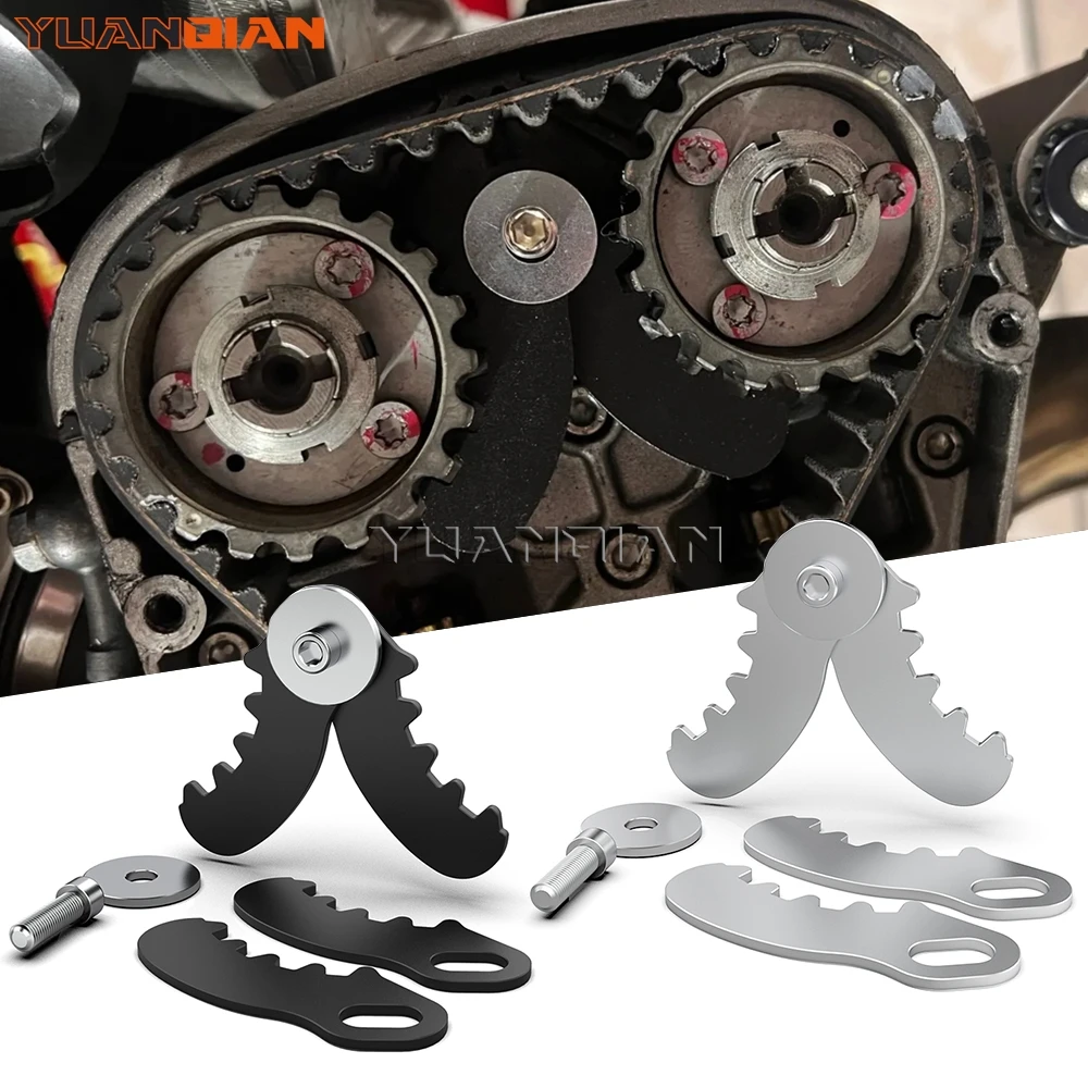 

For Ducati Hypermotard 950 / 950 SP / 950 RVE Motorcycle Testastretta Engine Camshaft Timing Pulley Locking Belt Changing Tool