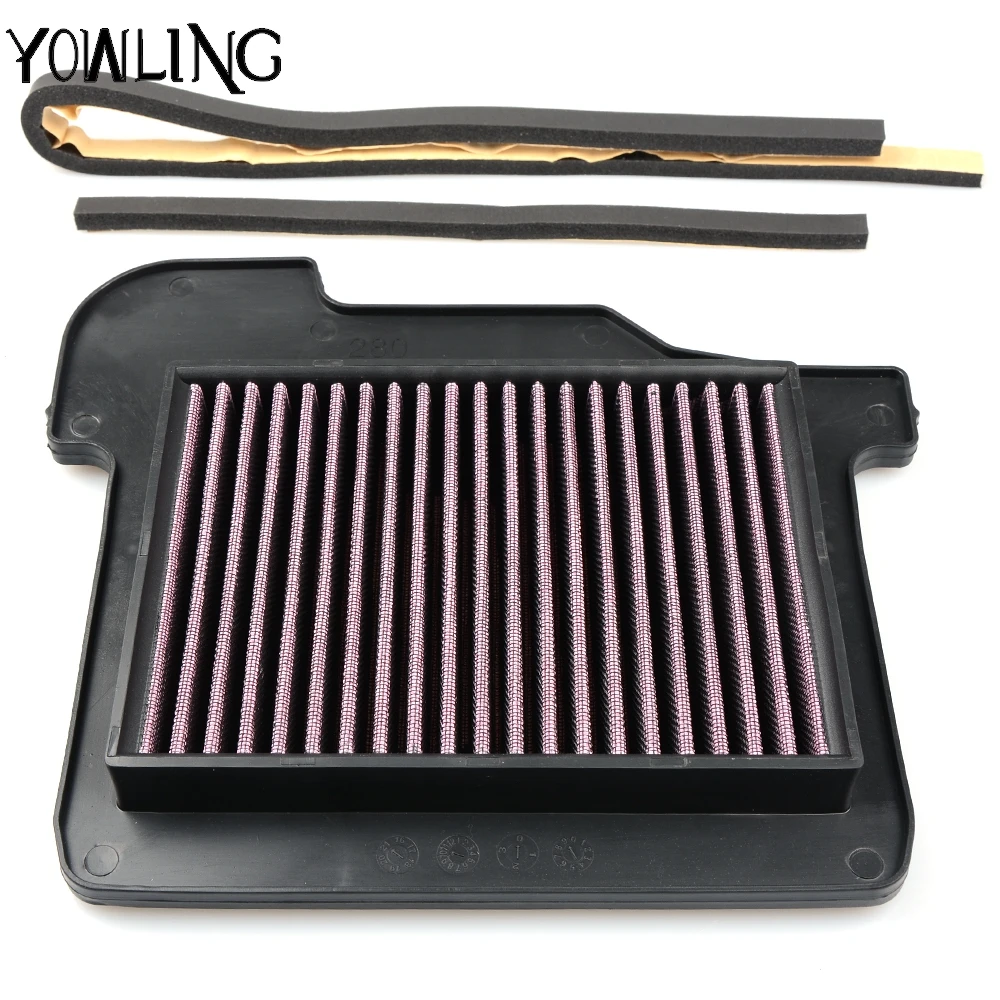 High Flow Motorcycle Cold Air Intake Filter Induction Kit Cleaner Car Air Filter For YAMAHA MT09 XSR900 Tracer 900 FZ09 MT-09