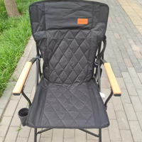 Outdoor Folding Chair with Carry Bag,Portable Camping Recliner Lounge Seat,Beach Stool, Ergonomic Deck Lounger for Travel Picnic
