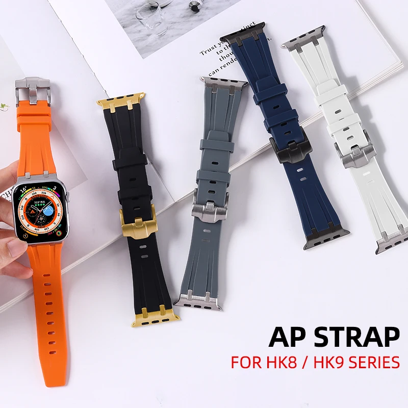 Ремешок AP для HK9 Ultra 2 HK8 Pro Max ZD8 S9 W69 DT8, браслет для IWatch Series 6 5 4 SE 7 8, сверхвысокого качества, аксессуары для браслета