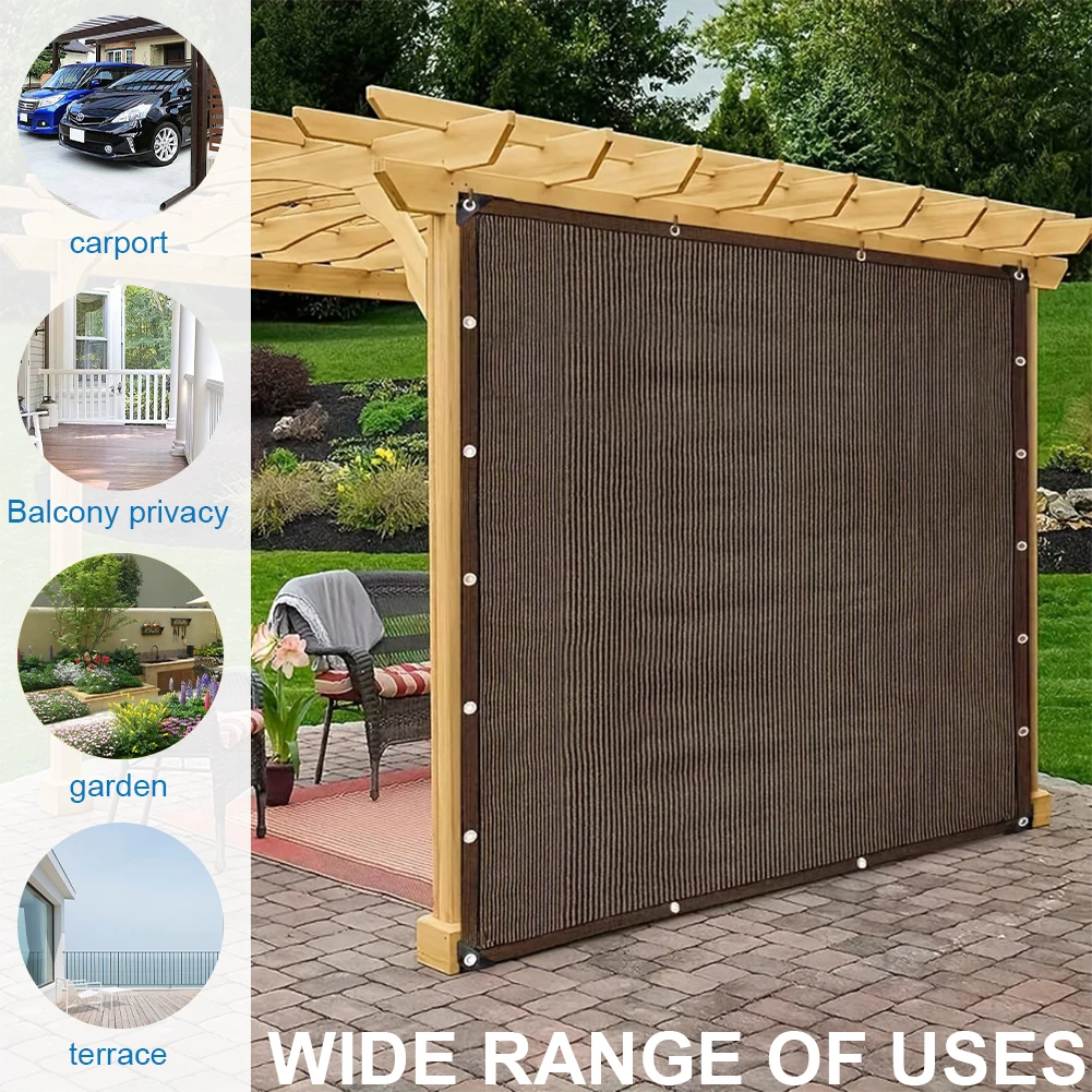 

2x3m/3x4m Sun Shade Sail with Grommets HDPE Sunshade Net Shade Trap Shade Canopy for Greenhouse Garden Patio Backyard