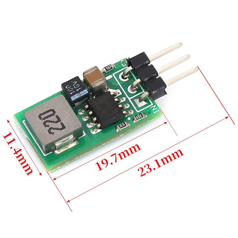LM7805 Replacement Voltage Regulator Module DC 5.5-32V to 5V 1A Positive Regulator DC-DC Buck Converter Board