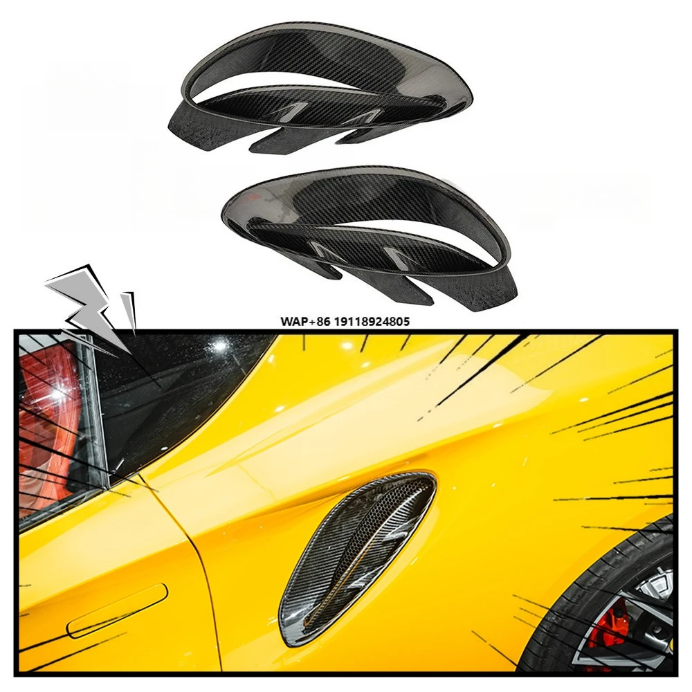 Emira Aggressive Carbon Fiber Rear Fender Air Intake Vent for Lotus Emira