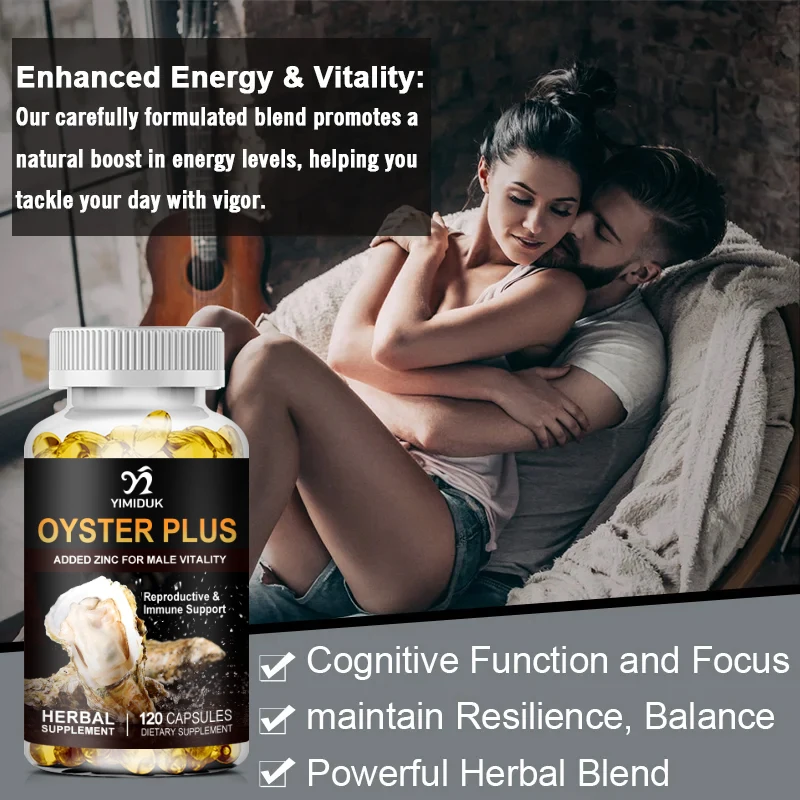 Zinc Plus Oyster Tablets Supports Physical Endurance And Capacity Immune System Support Supplement 120 Capsules